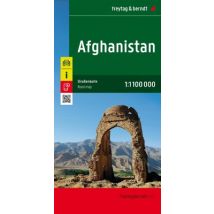 Afghanistan, Straßenkarte 1:1.100.000, freytag & berndt