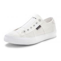Elbsand Sneaker »Halbschuh, Slipper, Freizeitschuh,«, aus Textil zum Reinschlüpfen mit elastischem Einsatz