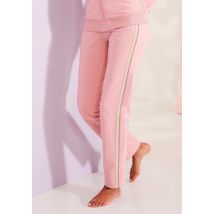 Bench. Loungewear Relaxhose, mit Glitzer Seitenstreifen, Loungeanzug