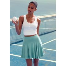 Vivance active Skort, Tellerrock mit integrierter Shorts für Fitness, Sport und Freizeit