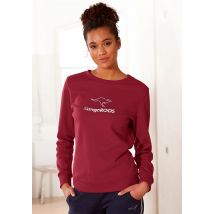 KangaROOS Sweatshirt, mit Kontrastfarbenem Logodruck, Loungeanzug