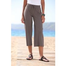Beachtime 7/8-Strandhose, aus weichem Jersey, Wide-Leg, Jogginghose, Relaxhose
