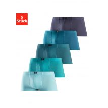 H.I.S Hipster, (Packung, 5 St.), knapp sitzende Boxershorts aus Baumwollstretch