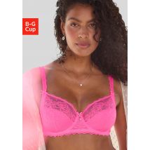 LASCANA Bügel-BH, mit hübschen Spitzenträgern, sexy Dessous