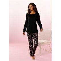 Vivance Dreams Pyjama, (2 tlg.), mit Sternchen-Druck