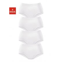 petite fleur Taillenslip, (4er-Pack), aus elastischer Baumwoll-Qualität