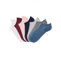 Arizona Sneakersocken, (Packung, 7 Paar), mit schmalem Rippbündchen