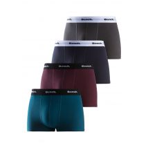 Bench. Boxer »Boxershorts für Herren«, (Packung, 4 St.), mit kontrastfarbigem Bund