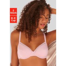 Nuance Bügel-BH, aus weicher Baumwolle, Basic Dessous