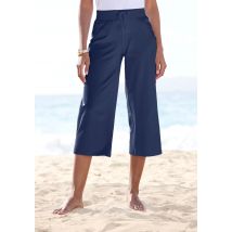 Beachtime 7/8-Strandhose, aus weichem Jersey, Wide-Leg, Jogginghose, Relaxhose