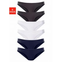 Vivance active Jazz-Pants Slips, (6er-Pack), aus weicher Microfaser
