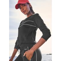 H.I.S Sweatshirt, mit Piping auf der Brust, Loungewear