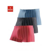 le jogger® Boxer »Boxershorts für Herren«, (Packung, 3 St.), mit garngefärbten Streifen