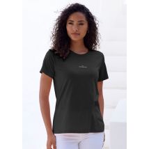 Copenhagen Studios T-Shirt »mit dezentem Logoprint vorn«, aus softer Jersey-Qualität mit Bio-Baumwolle