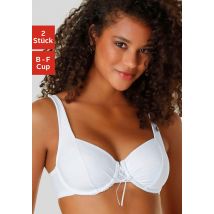 petite fleur Dekolleté-BH, mit Bügel und schönen Raffungen im Cup, Dessous