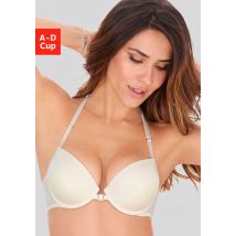 s.Oliver Push-up-BH, mit Bügel und modischem Spitzenrücken, Dessous