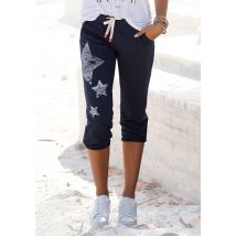 Venice Beach Sweathose, mit Sternenprint und Taschen, Freizeithose, Relaxhose