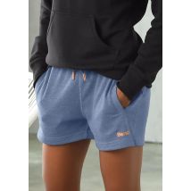 Bench. Loungewear Relaxshorts, Sweathose mit kurzen Seitenschlitzen und seitliche Taschen, Loungewear