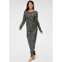 Vivance Dreams Pyjama, (2 tlg.), mit Alloverdruck