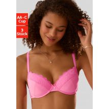 petite fleur Push-up-BH, mit Bügel im attraktiven Multipack, Dessous