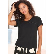 French Connection T-Shirt, mit kleinem Logoprint auf der Brust
