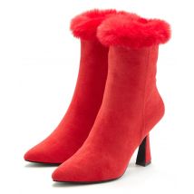 LASCANA Belle Affaire High-Heel-Stiefelette »Ankleboots mit Reissverschluss,«, Spule Absatzschuh