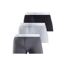 Copenhagen Studios Boxer »Boxershorts für Herren«, (Packung, 3 St., 3er Pack), mit weissem Logo-Bund