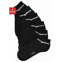 KangaROOS Sneakersocken, (Packung, 6 Paar), mit Frottee innen