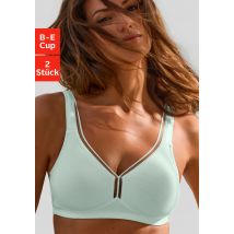 petite fleur T-Shirt-BH, ohne Bügel aus Baumwolle, Basic Dessous