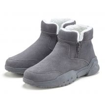 Vivance Stiefelette, aus Veloursleder und mit Warmfutter, Winterstiefel, Stiefel, Boots