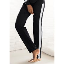 Bench. Loungewear Loungehose, mit Seitenstreifen und geradem Bein, Loungewear