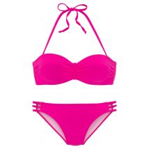 Vivance Bügel-Bandeau-Bikini, in trendiger Unifarbe