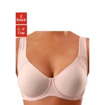 petite fleur Minimizer-BH, mit Bügel, mit doppellagigen Cups und breiteren Trägern