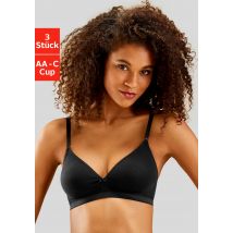 petite fleur Bralette-BH, ohne Bügel im Triangel-Schnitt aus schöner Baumwolle