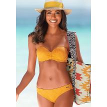 Buffalo Bügel-Bandeau-Bikini »Romance«, aus Strukturware