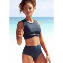 Venice Beach Crop-Bikini-Top »Planet«, mit Zierknoten