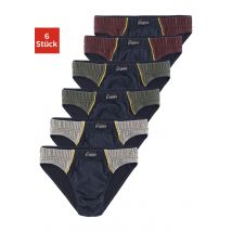le jogger® Slip, (Packung, 6 St.), mit kontrastfarbenen Highlights