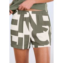 French Connection Pyjamashorts, in gewebter Hemdenqualität