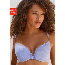 LASCANA Push-up-BH »Dalia«, mit edlen Strasssteinchen an den Trägern, Dessous