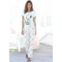 Peanuts Pyjama, (2 tlg.), mit Snoopy und Woodstock Druck