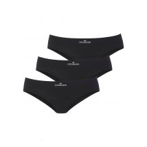 Copenhagen Studios Bikinislip »mit Logodruck am Bund«, (3er-Pack), aus softer Bio-Baumwollqualität