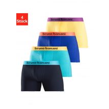 Bruno Banani Boxer »Boxershorts für Herren«, (Packung, 4 St.), mit längerem Bein und auffälligen Logobund