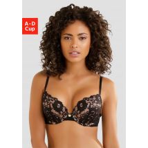 JETTE Push-up-BH, aus floraler Spitze, Dessous