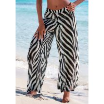 French Connection Strandhose, aus transparenter Meshware, Palazzohose