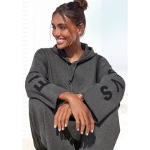 Elbsand Hoodie, mit Logostickerei, Loungewear