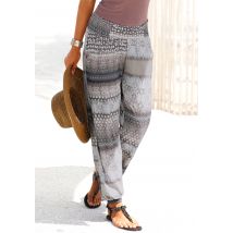 Buffalo Strandhose, mit Alloverdruck und Taschen, Jerseyhose, Relaxhose