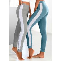 Arizona Leggings, (2er-Pack), mit breitem Streifen