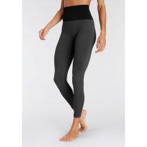 Vivance active Leggings, in Jacquardmuster und breitem Bund