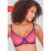 Vivance T-Shirt-BH, aus Soft-Mesh in transparenter Optik, sexy Dessous