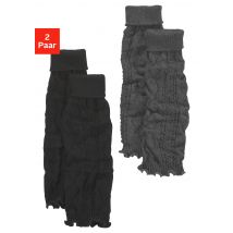 Lavana Stulpensocken, (Packung, 2 Paar), mit Zopfstrickmuster